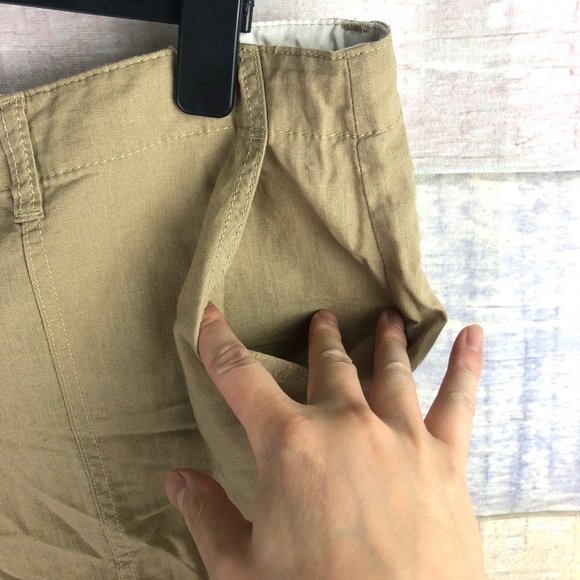 Joe Fresh Mens String Tie Linen Cotton Shorts NWOT - Picture 3 of 6